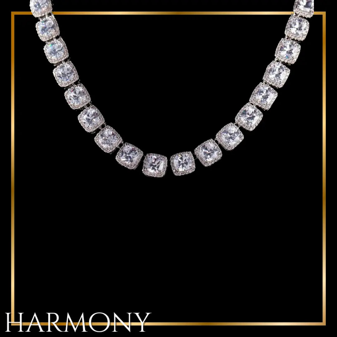 cz- שרשרת טניס יהלומים-HARMONY - HARMONY