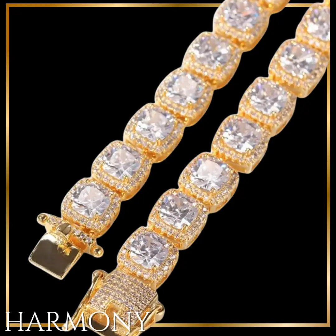 cz- שרשרת טניס יהלומים-HARMONY - HARMONY