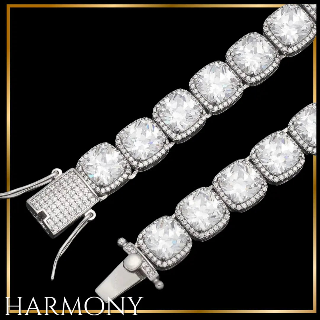 cz- שרשרת טניס יהלומים-HARMONY - HARMONY