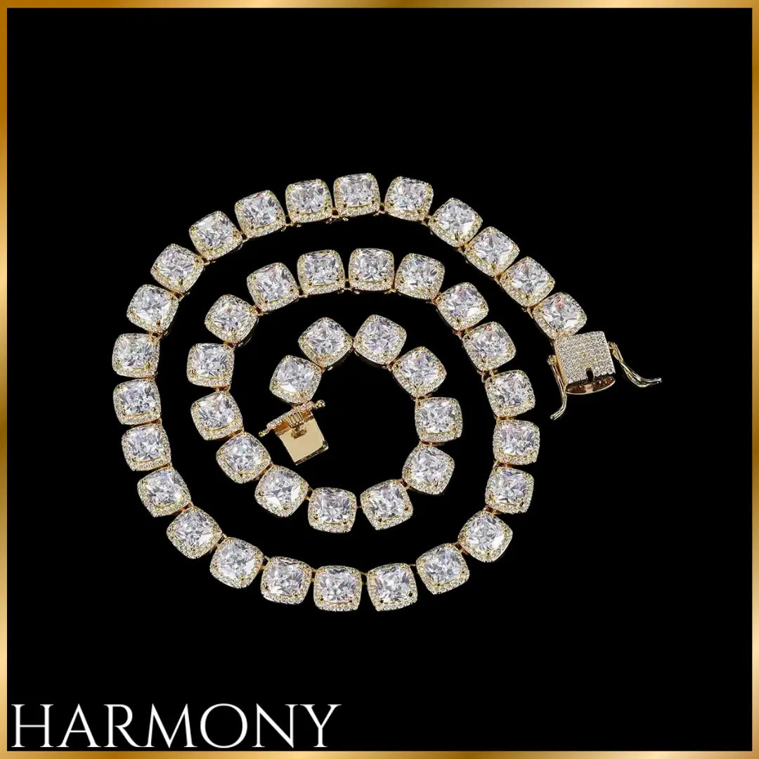 cz- שרשרת טניס יהלומים-HARMONY - HARMONY