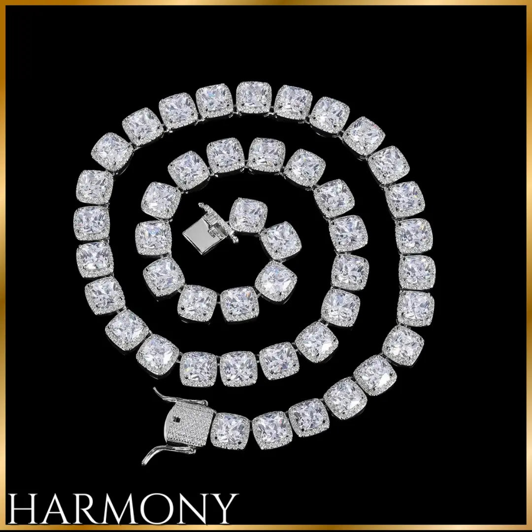 cz- שרשרת טניס יהלומים-HARMONY - HARMONY
