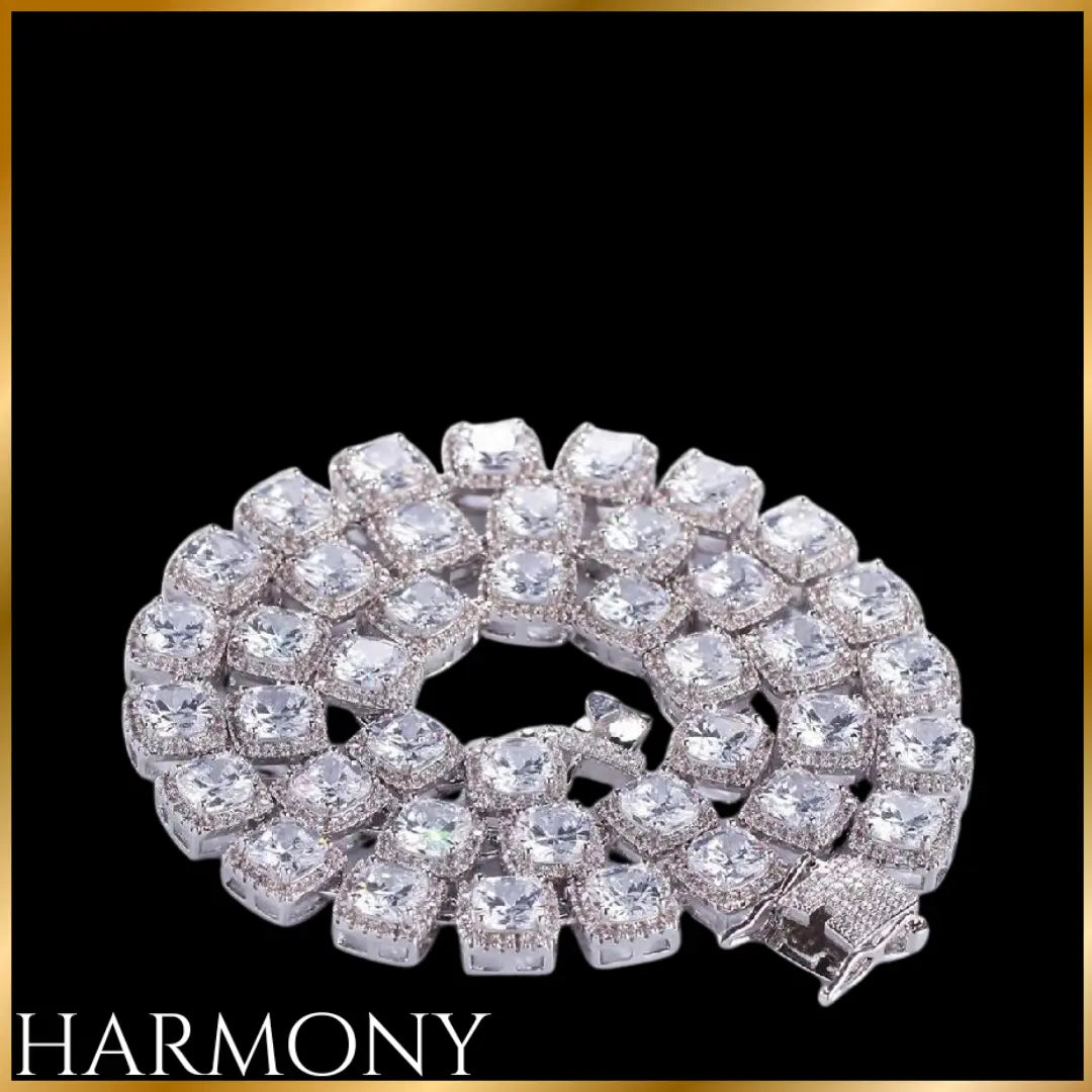 cz- שרשרת טניס יהלומים-HARMONY - HARMONY