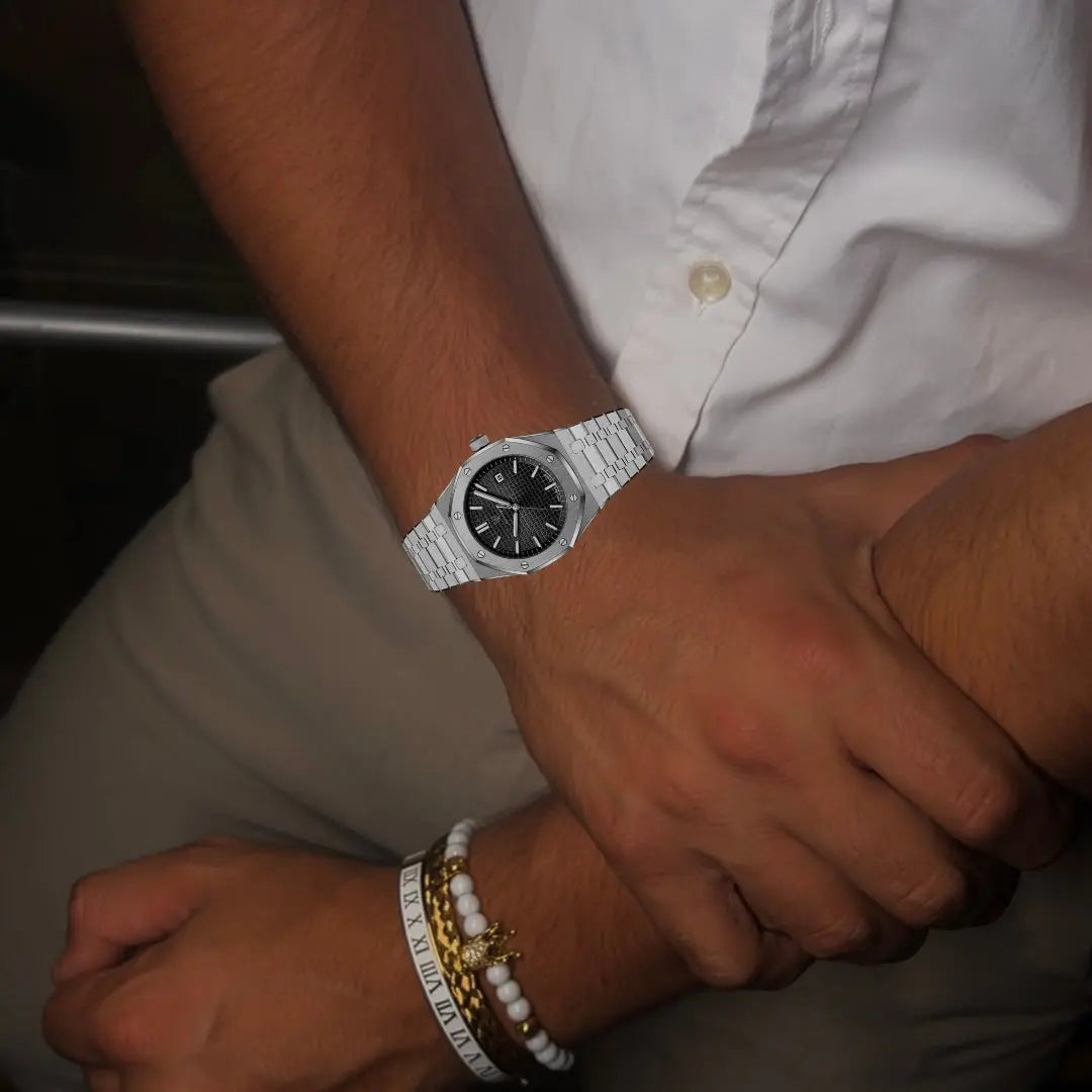 שעון כסף לגבר-רובין HARMONY - HARMONY