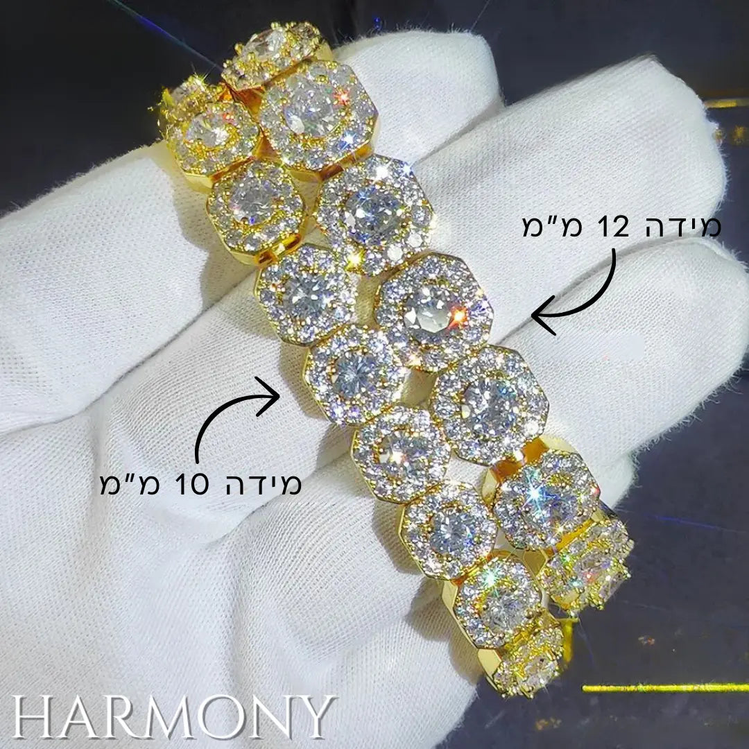 צמיד טניס יהלומים topgentlemans